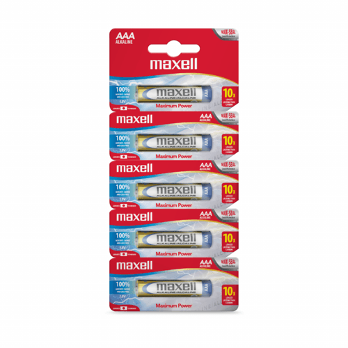 Baterías Alcalinas AAA Maxell (Unidad)