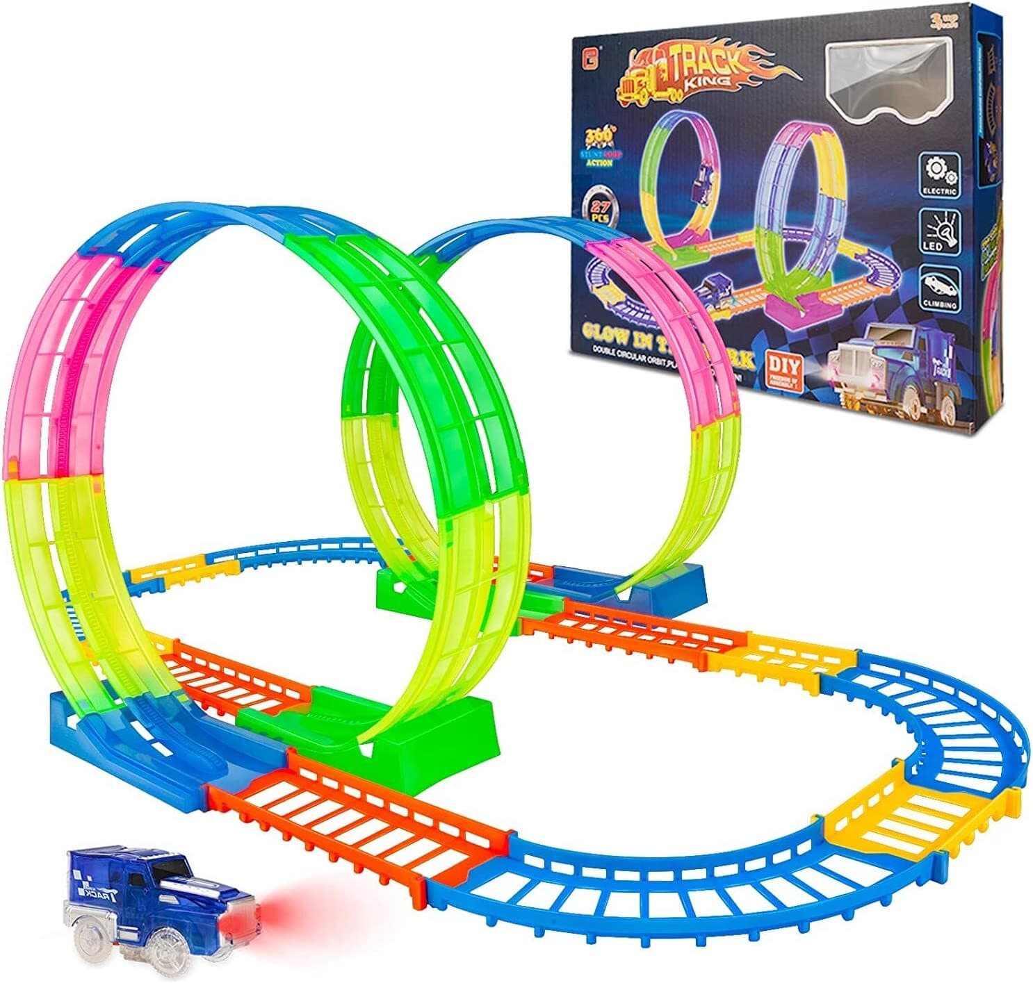 Pista de Carreras para Carros de Juguete