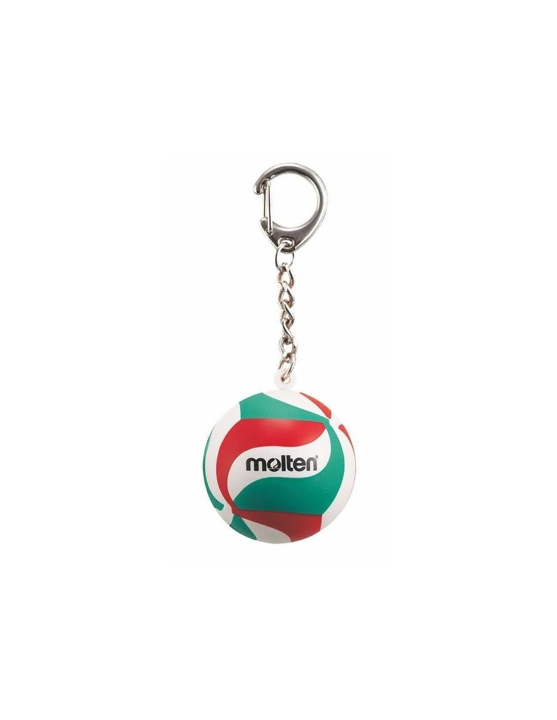 Llavero de Pelota de Voleibol Rojo