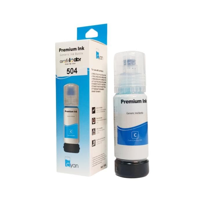 Botella de Tinta T504 para Epson