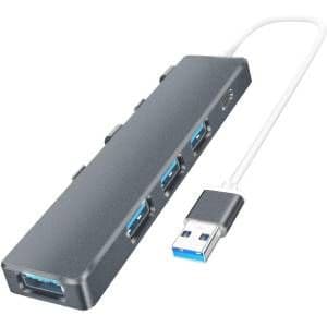 USB Hub 4 USB-A + 1 USB-C