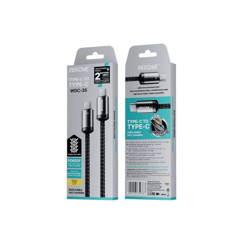 Cable de Carga USB-C a USB-C de 65W