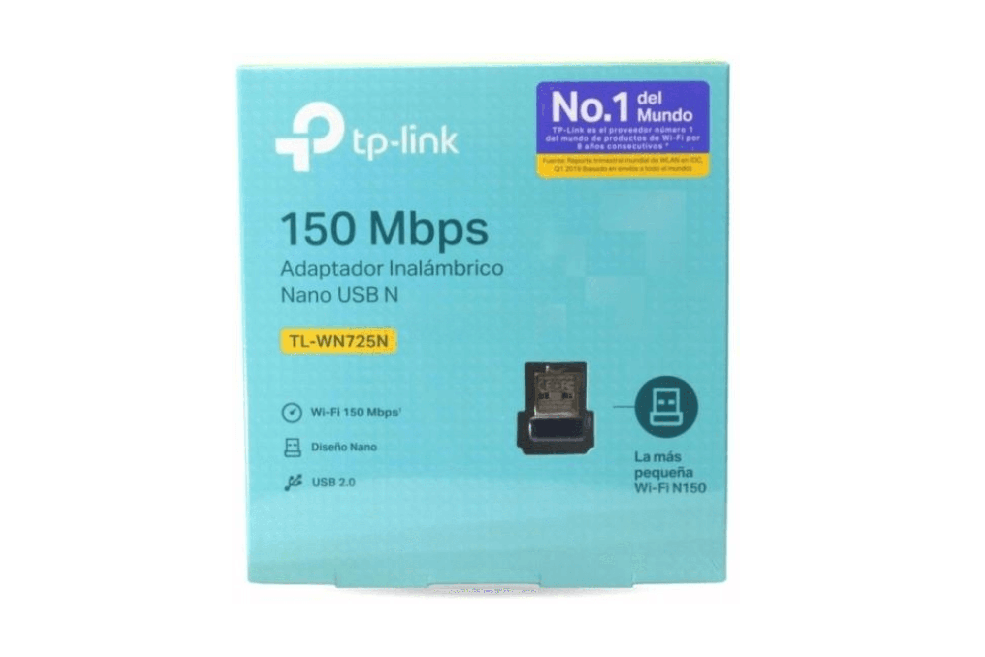 Adaptador de Red Wi-Fi USB Nano de 150Mbps