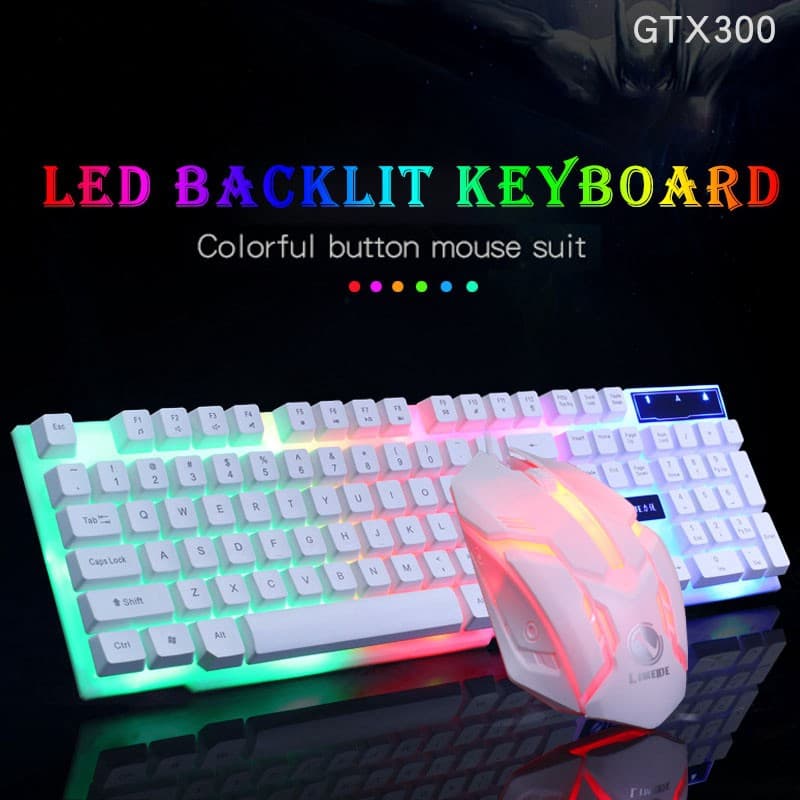 Teclado T350 L-SHARK Gaming RGB