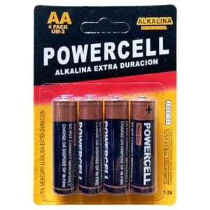 Baterías AA Paquete de 4 Unidades