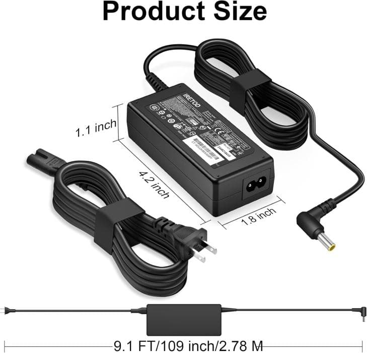 Cargador para Laptop y Monitor