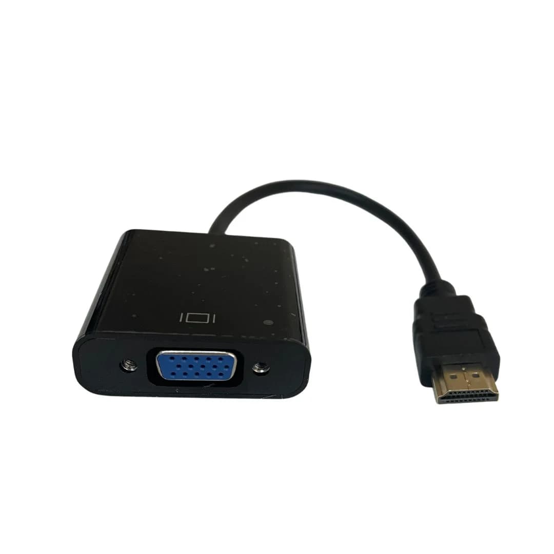 Adaptador de HDMI a VGA con Audio