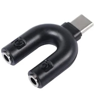 Adaptador de Tipo C a Micrófono y Audífono