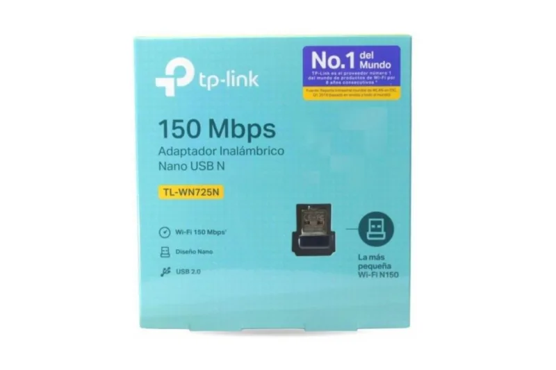 Adaptador de Red Wi-Fi USB Nano de 150Mbps
