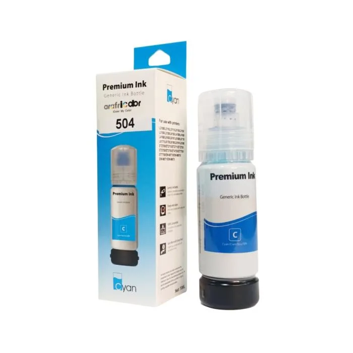 Botella de Tinta T504 para Epson