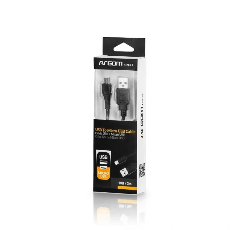 Cable de Carga Micro USB de 3 metros