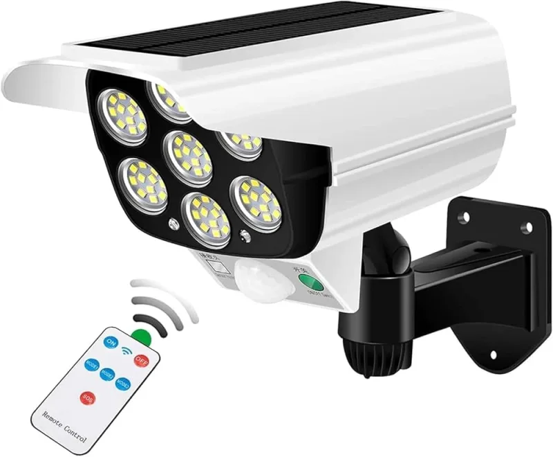 Bombilla Solar con Sensor de Movimiento