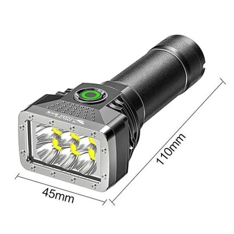 Linterna Recargable de 6 LEDS