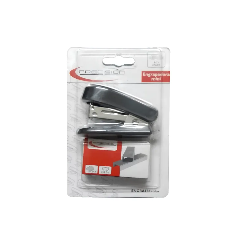 Mini Engrapadora y Cajita de Grapas
