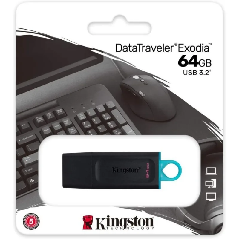 Memoria USB de 64GB Exodia 3.2