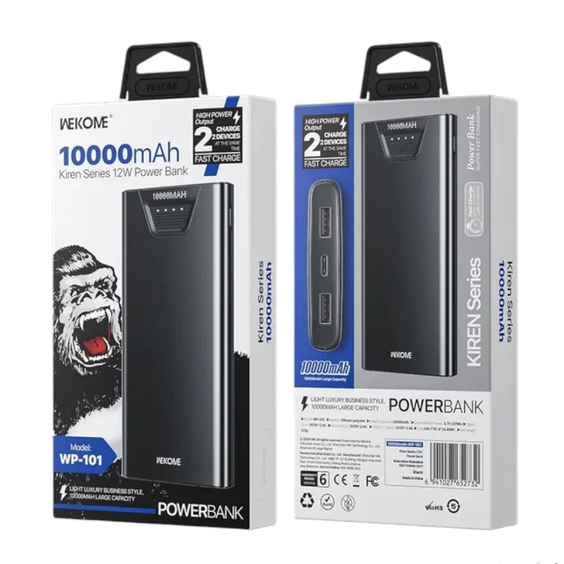 Powerbank 10000mAh USB + Tipo C