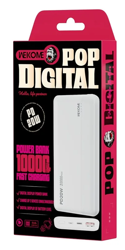 Powerbank 10000mAh Pop Digital