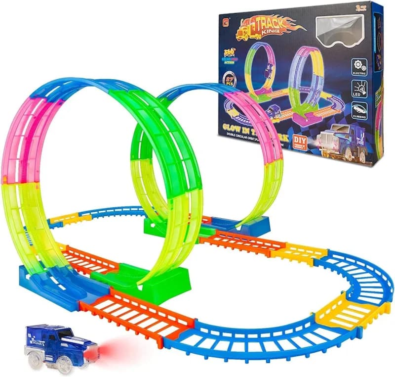 Pista de Carreras para Carros de Juguete