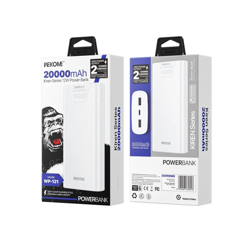 Powerbank 20000mAh USB + Tipo C